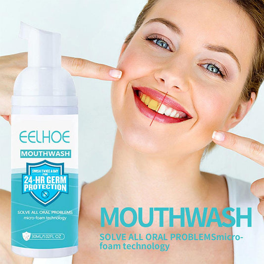 New Press Type Tooth Cleaning Mousse
