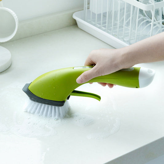 Kitchen Dishwashing Brush Removable Handle Automatically