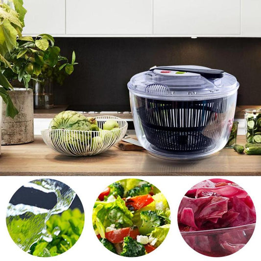 Useful Vegetables Fruits Dryer Salad Spinner Fruit Wash Clean Basket Storage Drying Machine Kitchen Tools Vegetable Dehydrator