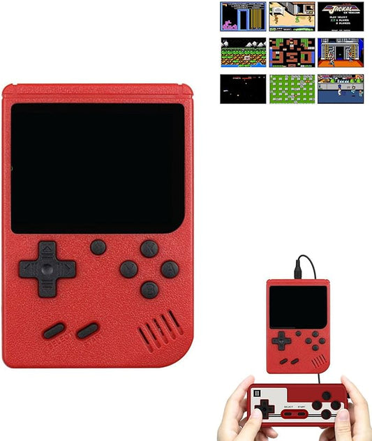 Handheld Game Console, Tiny Tendo 400 Games, Portable Retro Video Game Console, Tinytendo Handheld Console, 400 In 1 Game Console With Game Controller, Support 2 Players Play On TV